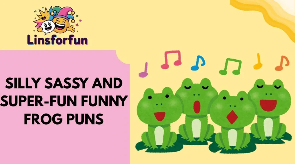 Silly Sassy and Super-Fun Funny Frog Puns