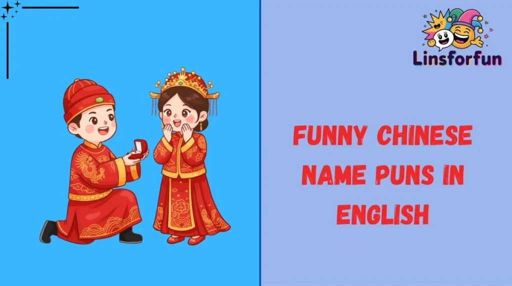 Funny Chinese Name Puns in English