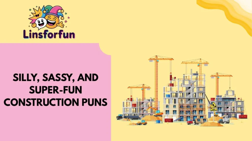 Silly, Sassy, and Super-Fun Construction Puns