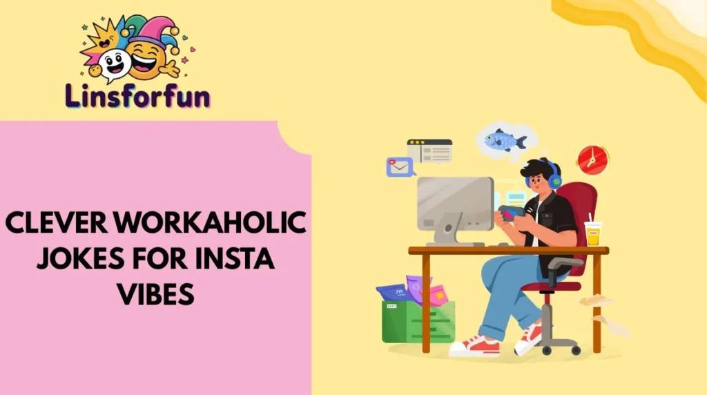 Clever Workaholic Jokes for Insta Vibes