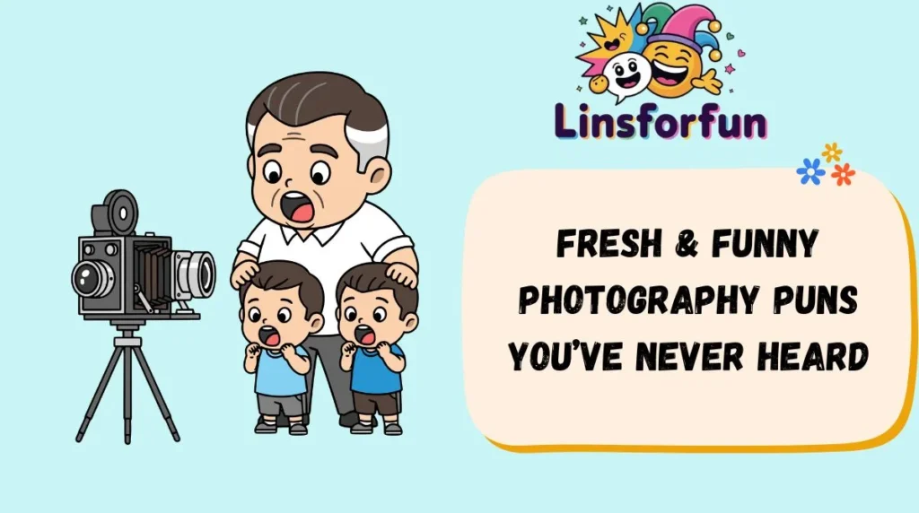 Fresh & funny photography puns you’ve never heard