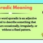 Sporadic Meaning